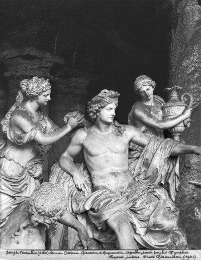 Apollo Tended by the Nymphs in the Grove of the Baths of Apollo, executed with the assistance of Thomas Regnaudin (detail) by Francois Girardon